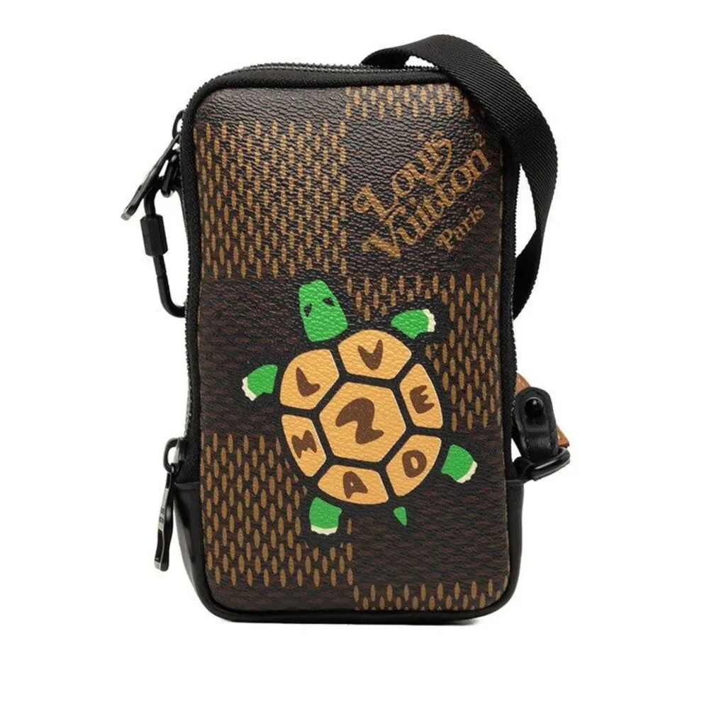Louis Vuitton Double Phone Pouch Crossbody N40377
